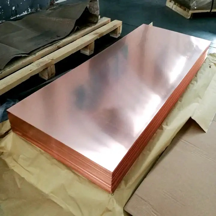 China High Quality 99.99 % Pure Copper Cathodes Plate for Buliding Construction Materials