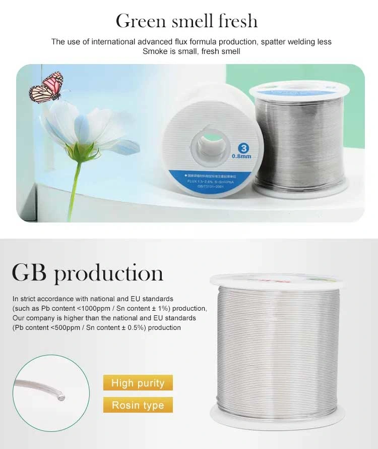 Best Super Flux Cored Soldering Tin Electrical Tin Lead Rosin Core Solder Wire with Flux for Electronics 63 37 60 40 50 50 30 70 Sn63pb37 Sn60pb40 Sn40pb60