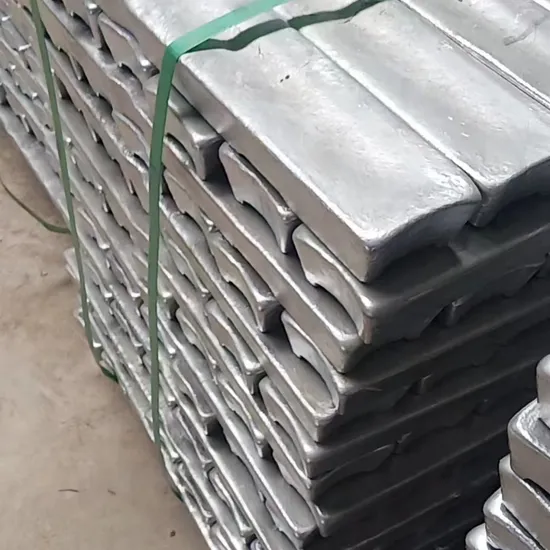 Pièce de zinc spéciale Chine Apparence de métal blanc argenté Échantillon d'usine de lingots de zinc de haute qualité disponible BS ASTM AISI Argent Blanc Lingots de zinc Prix du métal