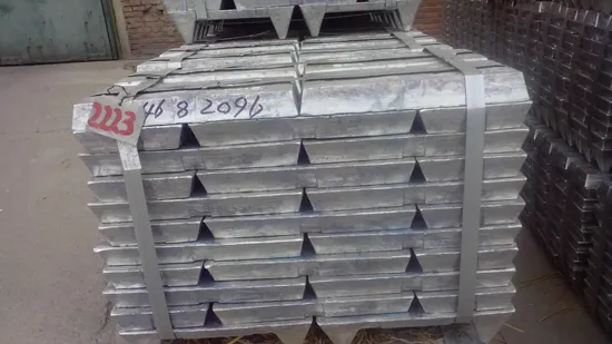 Lingot d'étain pur en vrac à prix compétitif et lingot de plomb 99,994 %